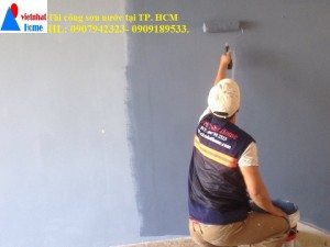 Thi công sơn nước tại TP  HCM 13