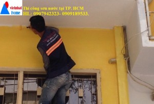 Thi công sơn nước tại TP  HCM 7