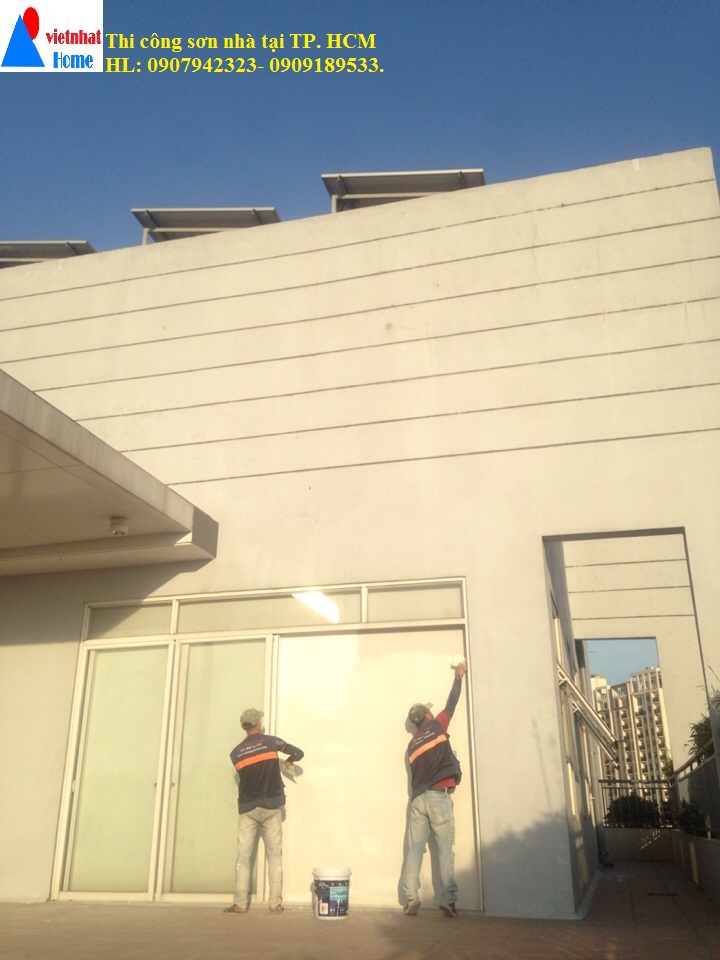 Thi công sơn nhà tại TP HCM 21 vietnhathome com